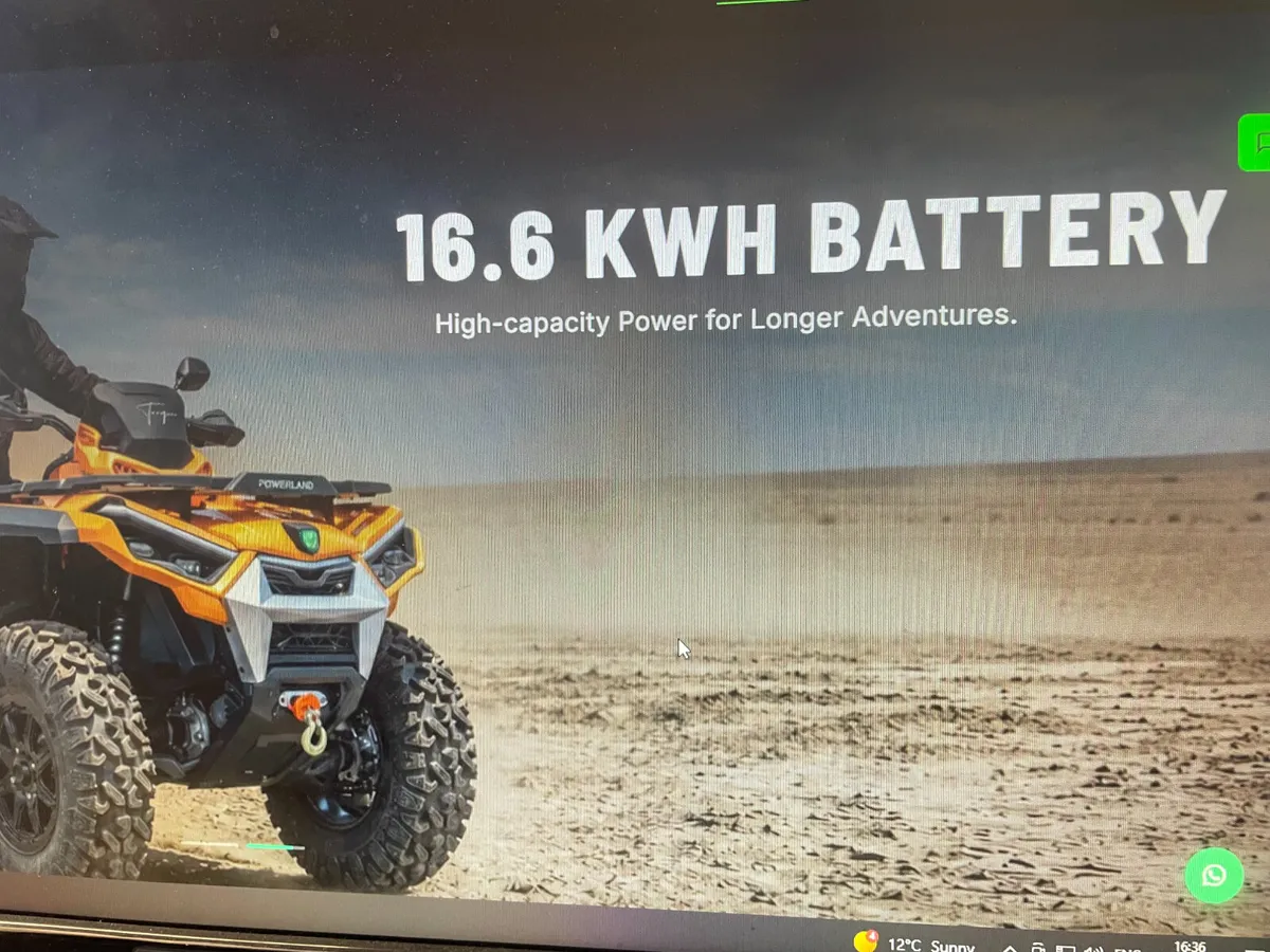 powerland electric  atv - Image 4
