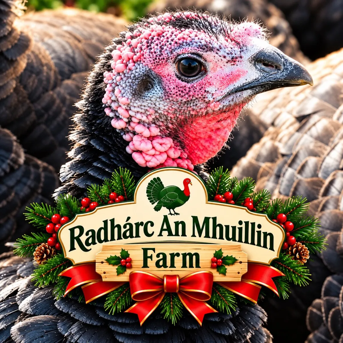 Christmas Bronze Turkeys - Image 1
