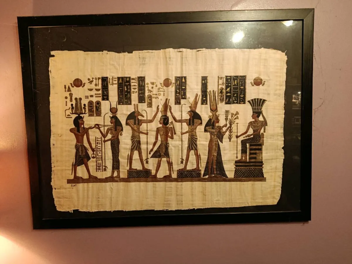 Egyptian picture's and ornaments - Image 4