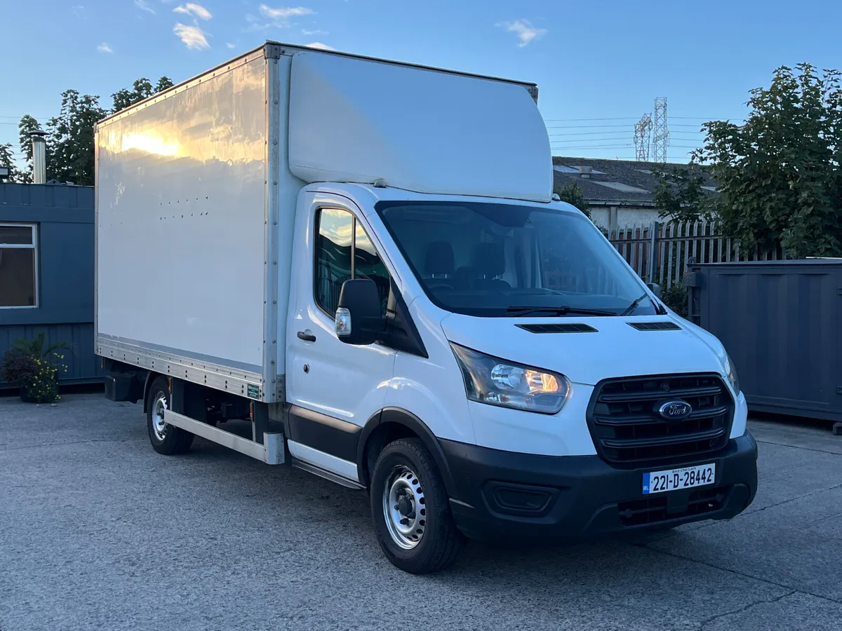 2022 FORD TRANSIT T350 BOX BODY - Image 1