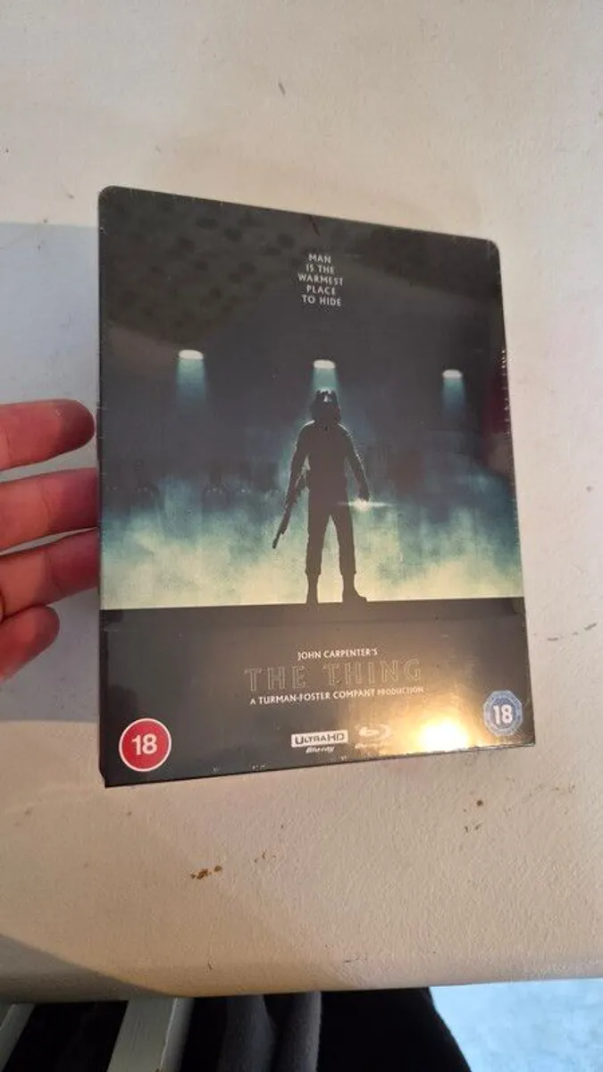 The Thing 4K UHD + Blu Ray Zavvi limited edition steelbook (New Sealed) - Image 1