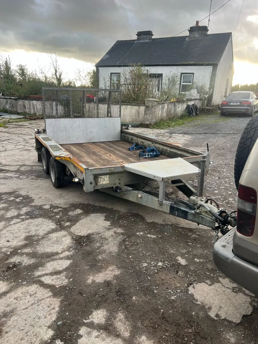 Ifor Williams plant trailer - Image 2