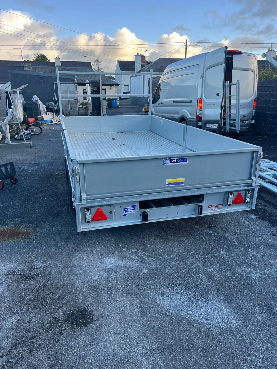 New Ifor Williams 12 x 6 drop side trailer - Image 3