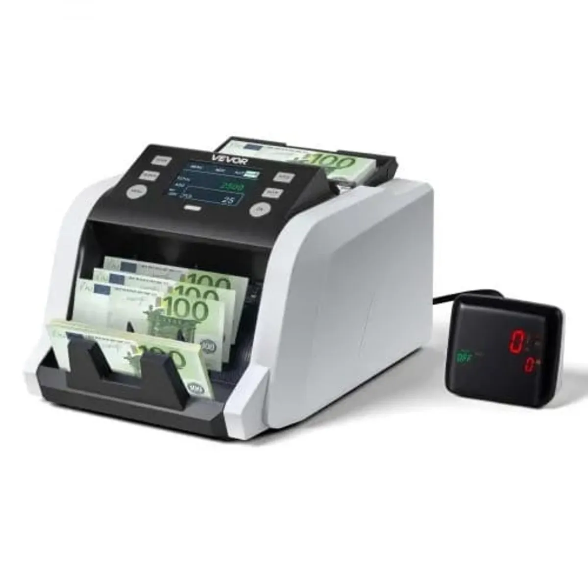 Money Counter Machine, 1200 Notes/Minute, Cash Cou - Image 1