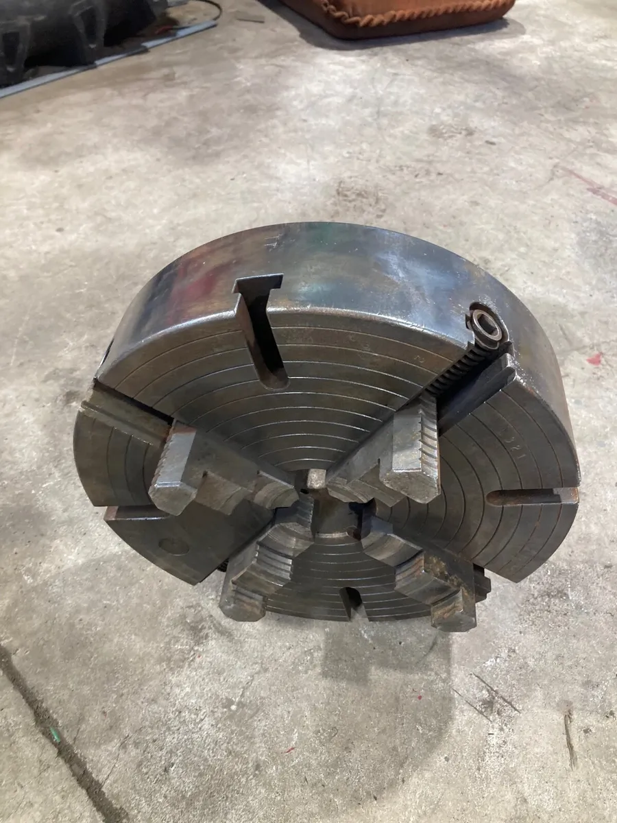 4 jaw lathe Chuck Colchester - Image 1