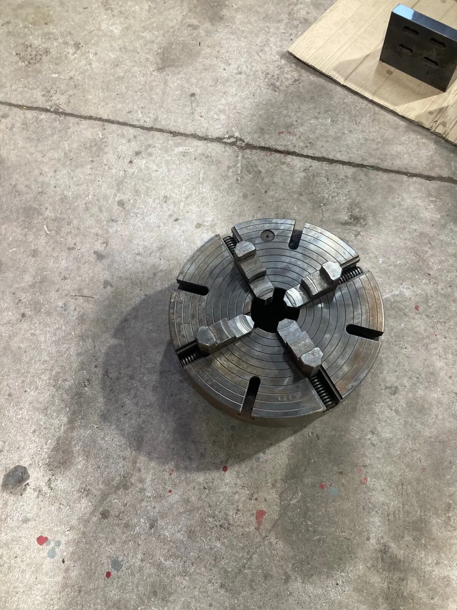 4 jaw lathe Chuck Colchester - Image 4