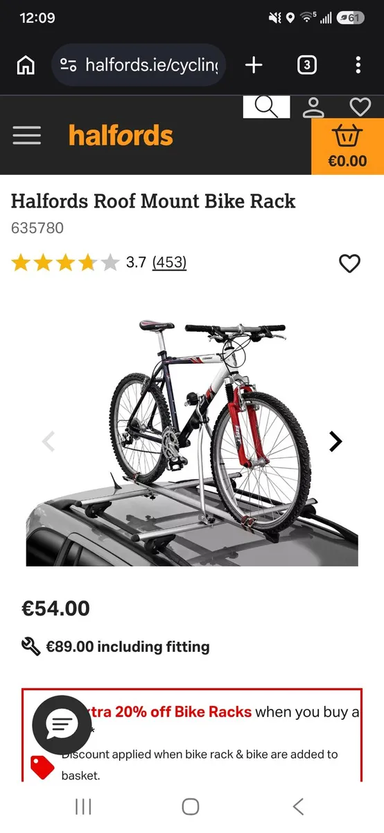 Roof Rack and roof mounted bike rack - Image 4