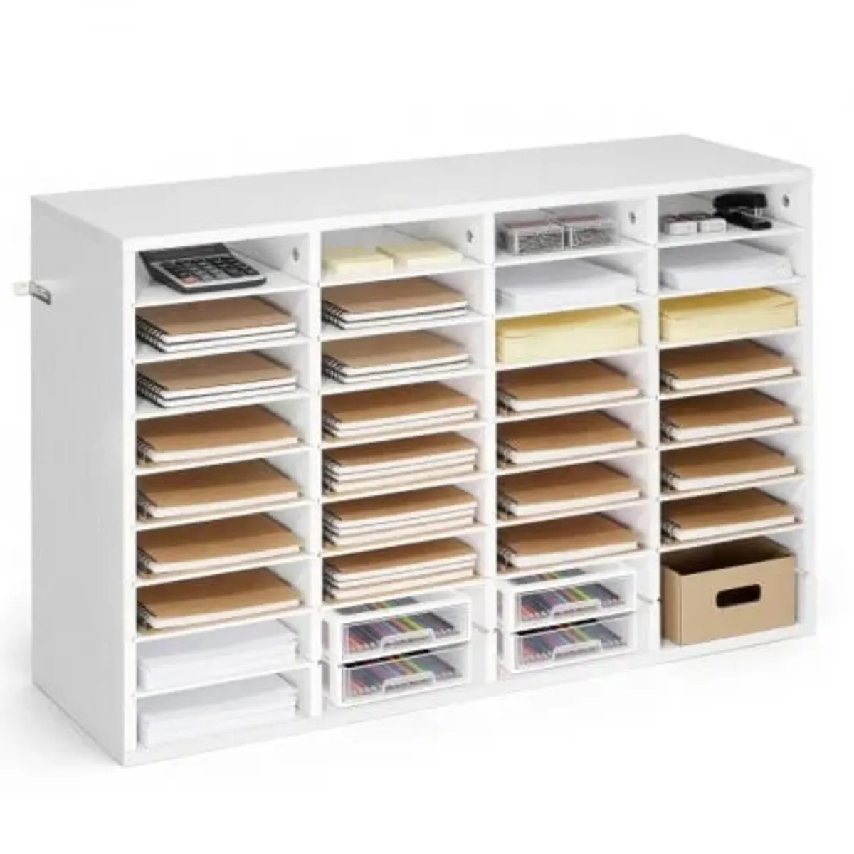 Literature Organizer, 36 Compartments Office Mailb - Image 1