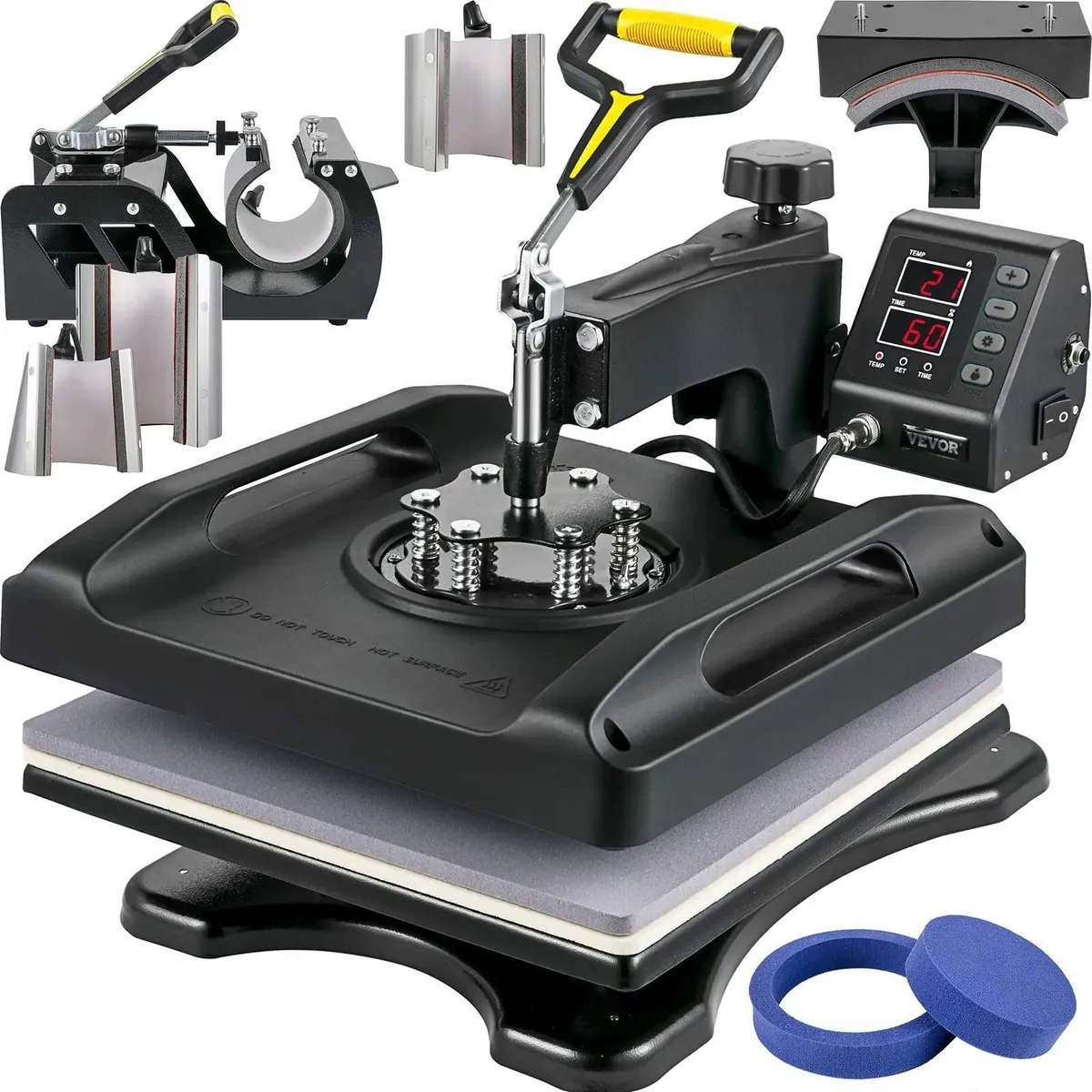 Heat Press Machine 38x38cm 1000W Shirt Printing - Image 3