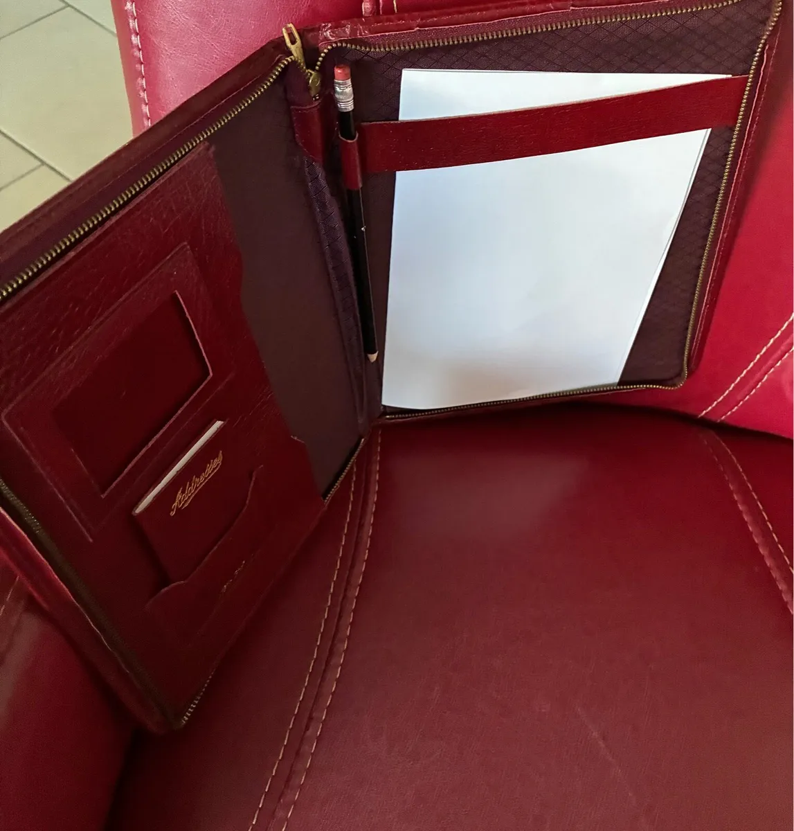 Leather Document Wallet - Image 2