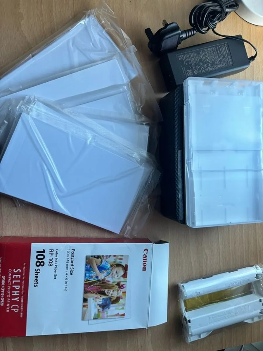 Canon Selphy CP1500 Compact Photo Printer - Image 2