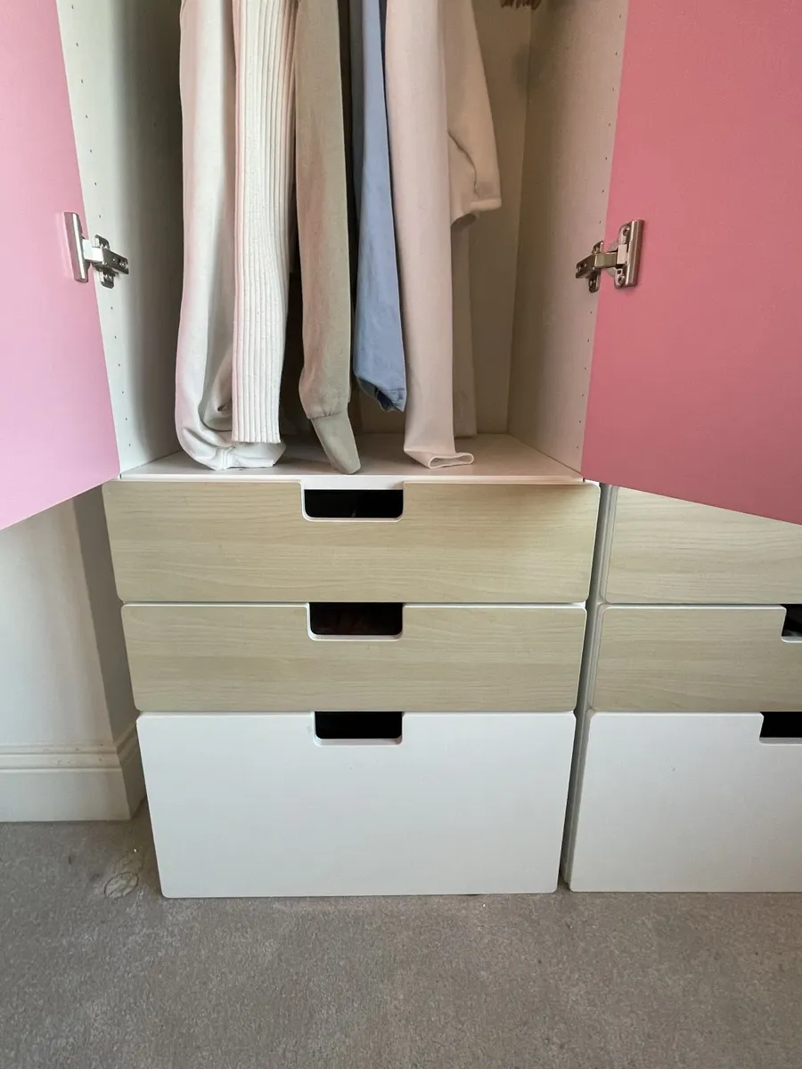 Children's Wardrobe with Drawers - Image 4