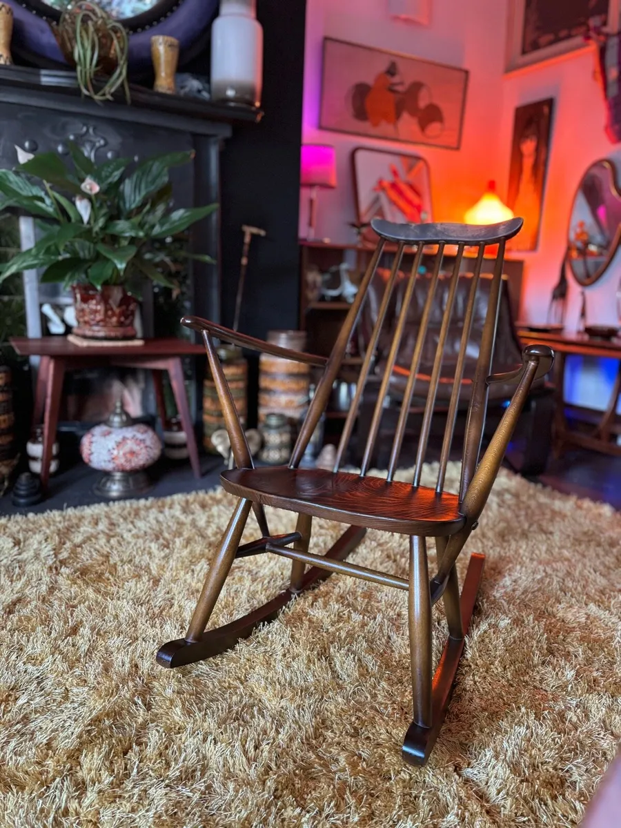 Mid Century Ercol Rocking Chair - Image 1