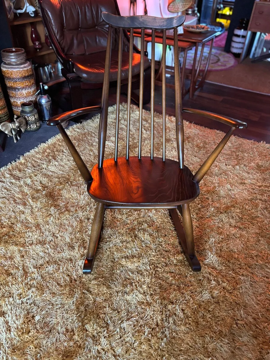 Mid Century Ercol Rocking Chair - Image 3