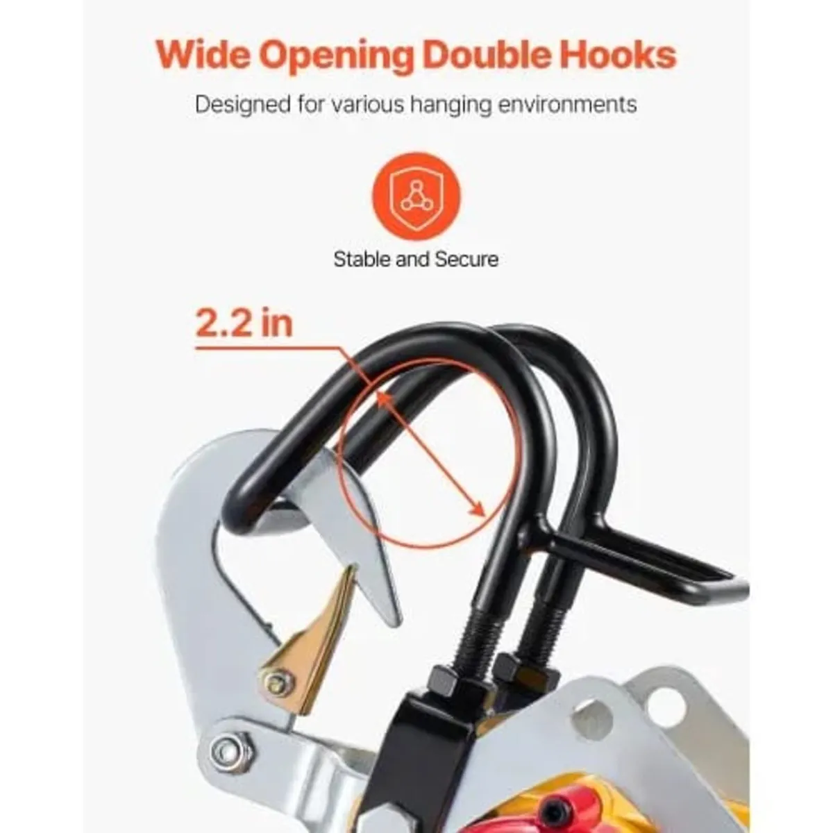 2-in-1 Electric Hoist Winch, 1100 lbs Capacity, 18 - Image 4