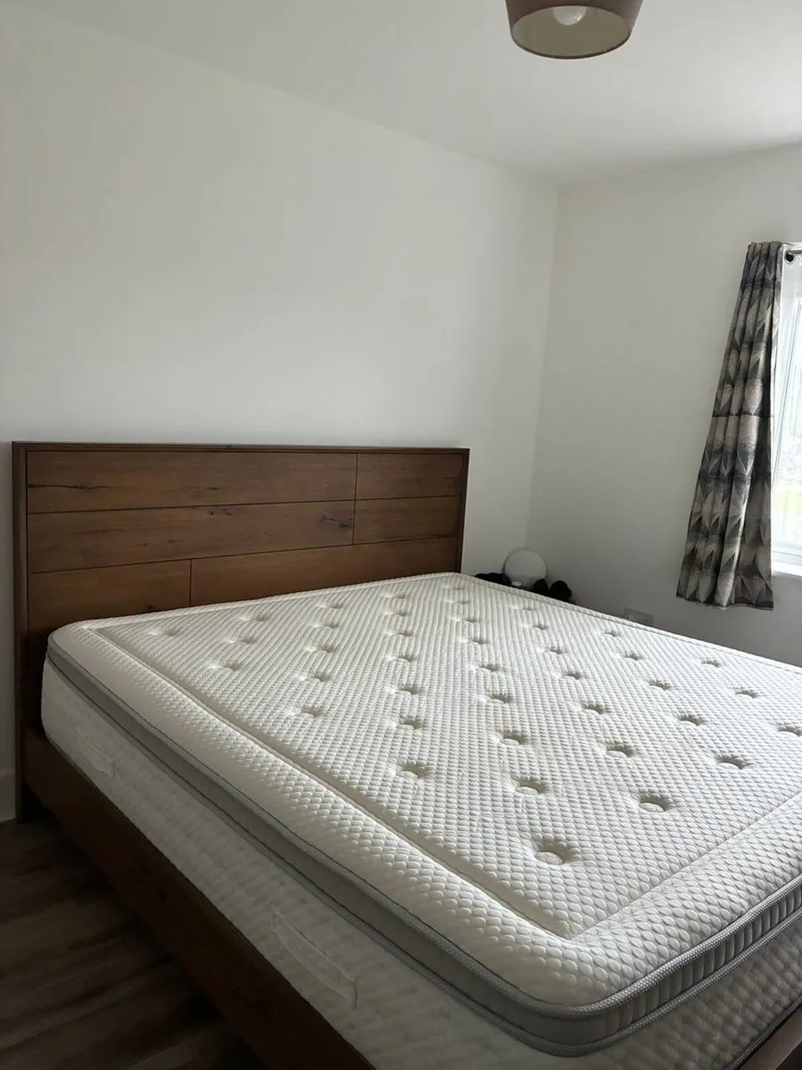 Super King Bed and Mattress - Image 1
