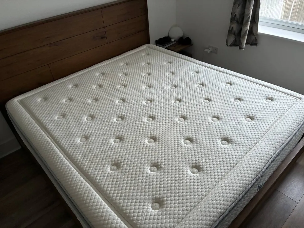 Super King Bed and Mattress - Image 2