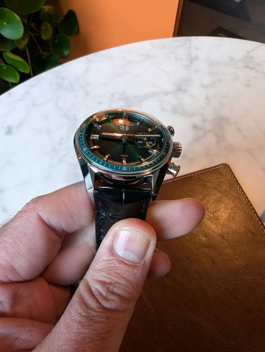 Tag Heuer Carrera Chronograph 39mm Glassbox 'Dato' - Image 3