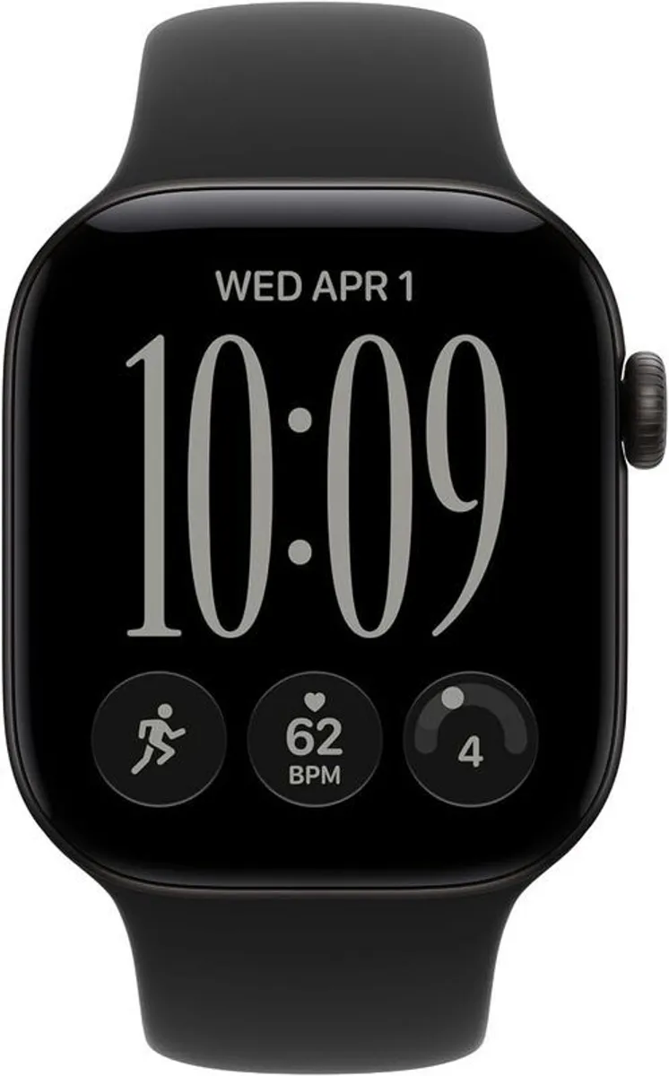 Apple Watch Series 12 GPS 42mm Smartwatch Black Aluminium Case - Image 2
