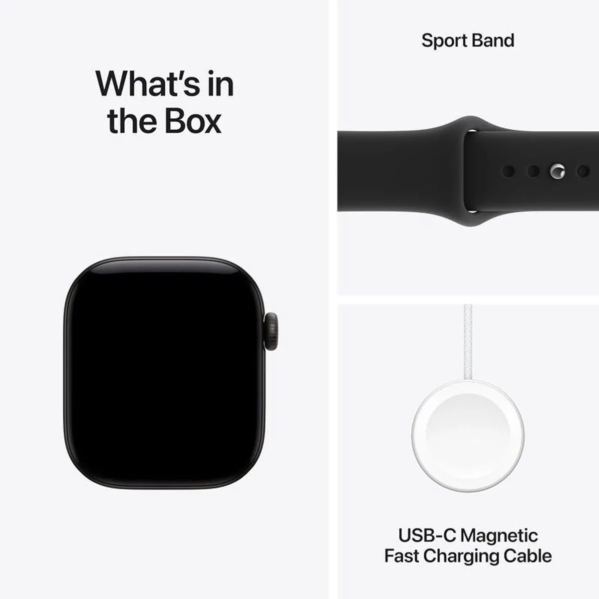 Apple Watch Series 12 GPS 42mm Smartwatch Black Aluminium Case - Image 3