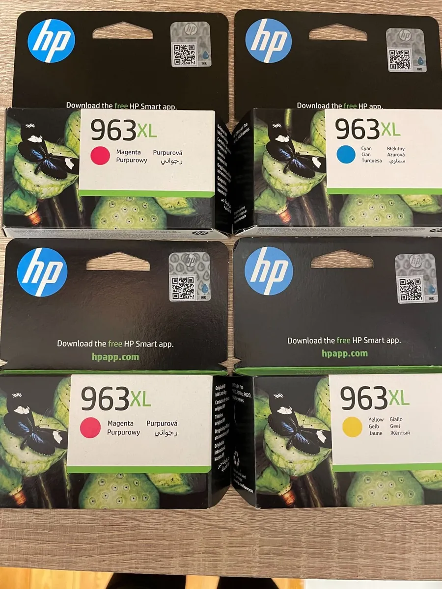 Genuine HP 963 XL Ink Cartridges – 7 Cartridges - Image 1