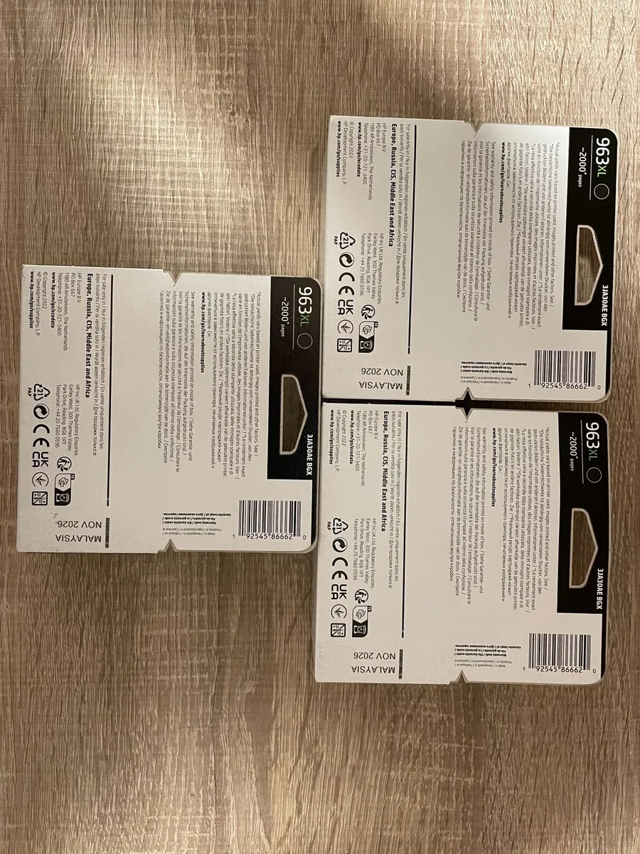 Genuine HP 963 XL Ink Cartridges – 7 Cartridges - Image 3