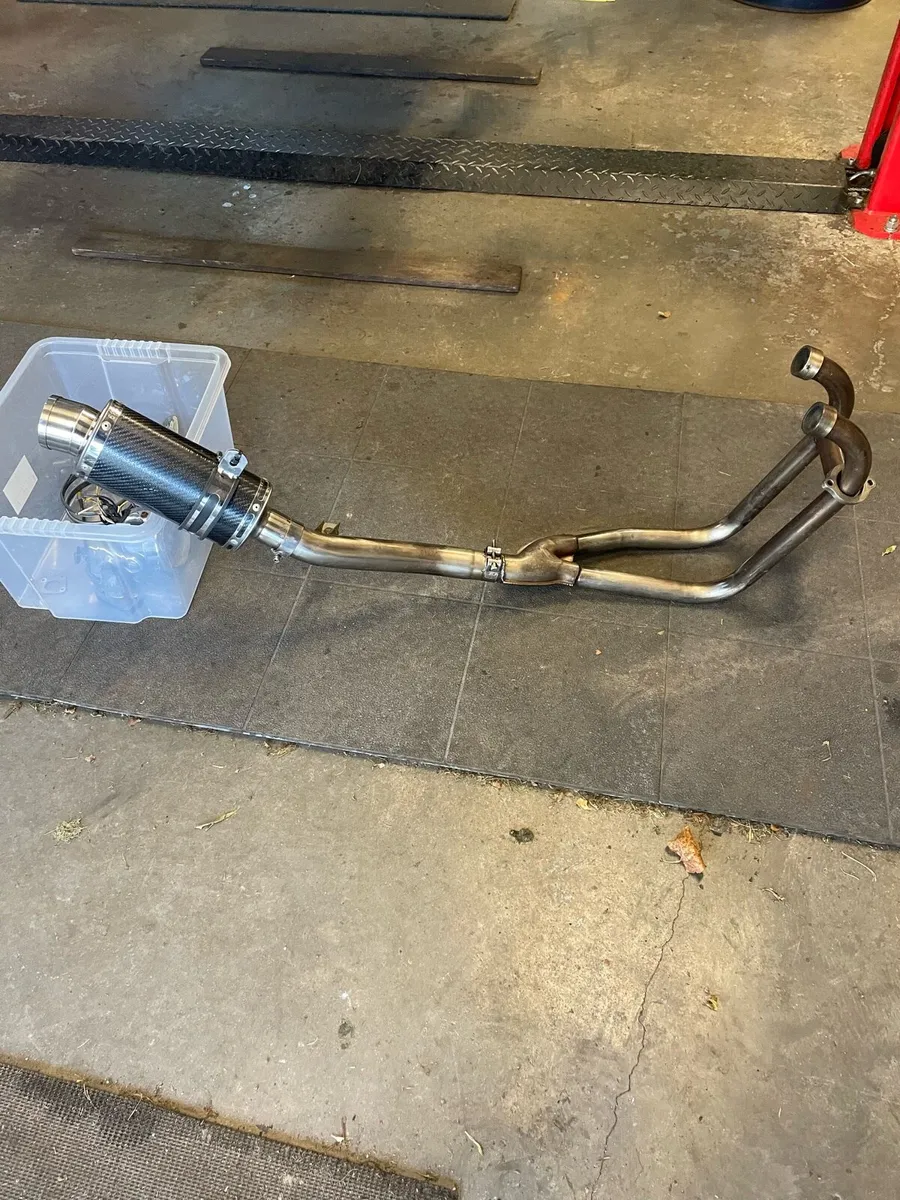 GS500 Delkevic exhaust - Image 2