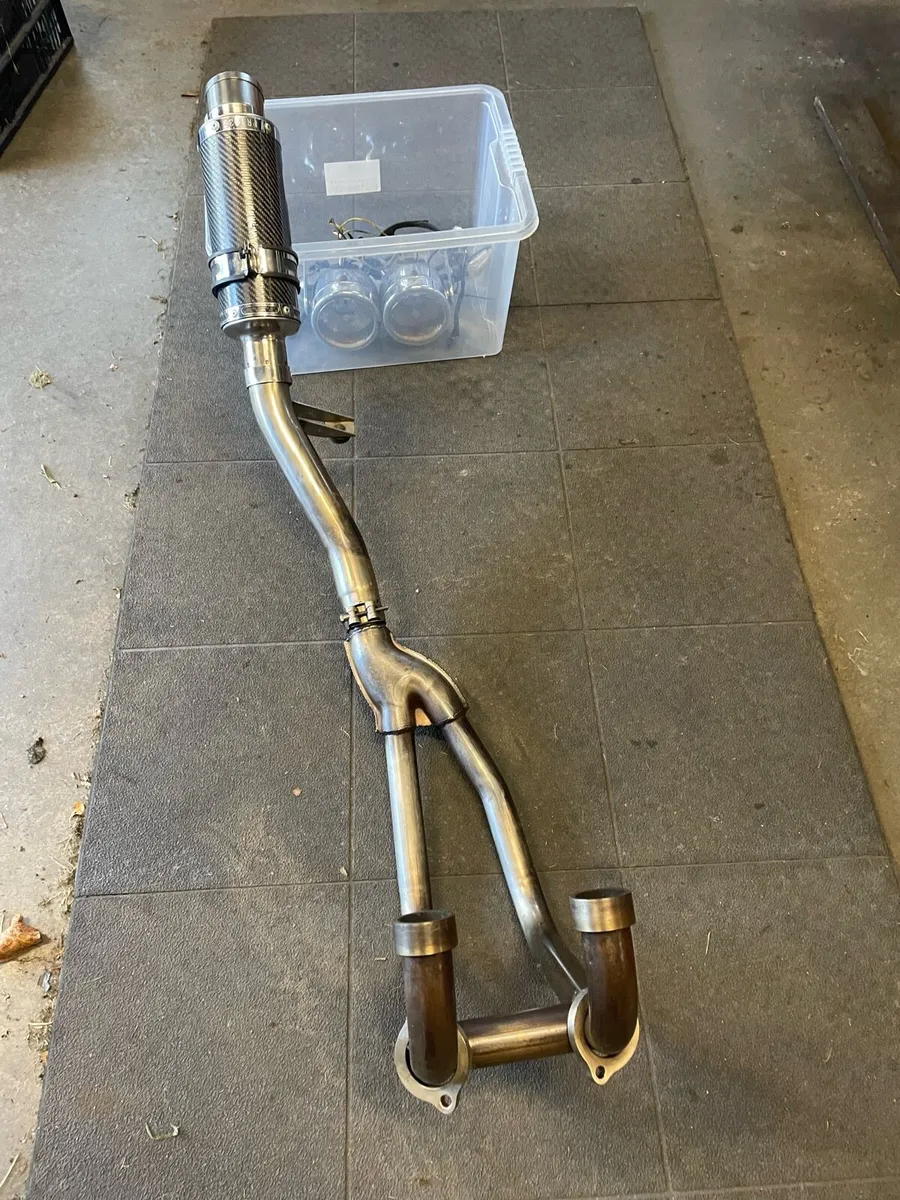 GS500 Delkevic exhaust - Image 3
