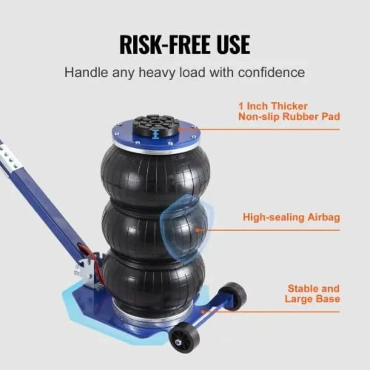 Air Jack, 3 Ton/3000 kg Triple Bag Air Jack, Airba - Image 4
