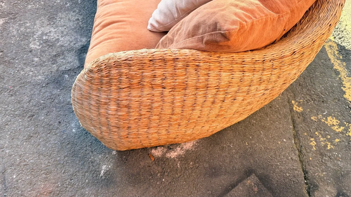 Wicker couch - Image 4