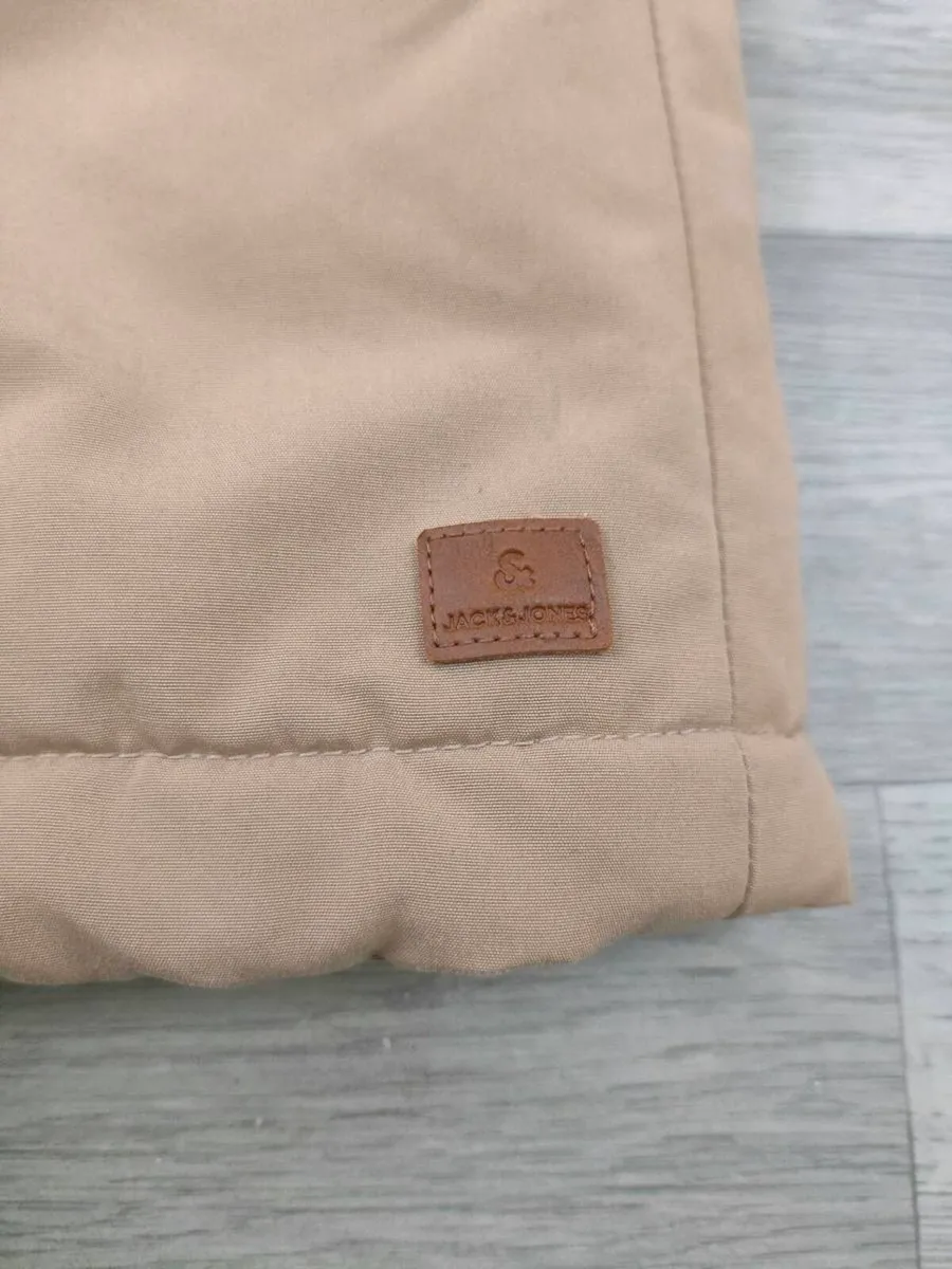 Jack & Jones Padded Parka Jacket Mens Medium - Image 3