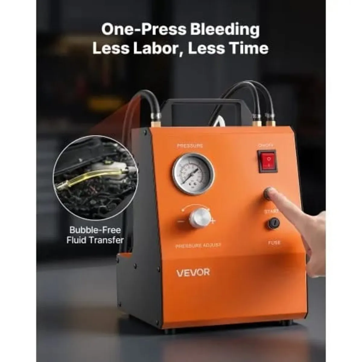 Electric Brake Bleeder Kit, 120V Automatic Brake F - Image 2