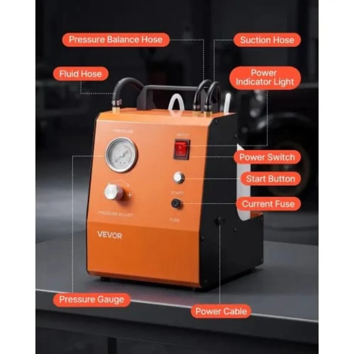 Electric Brake Bleeder Kit, 120V Automatic Brake F - Image 4
