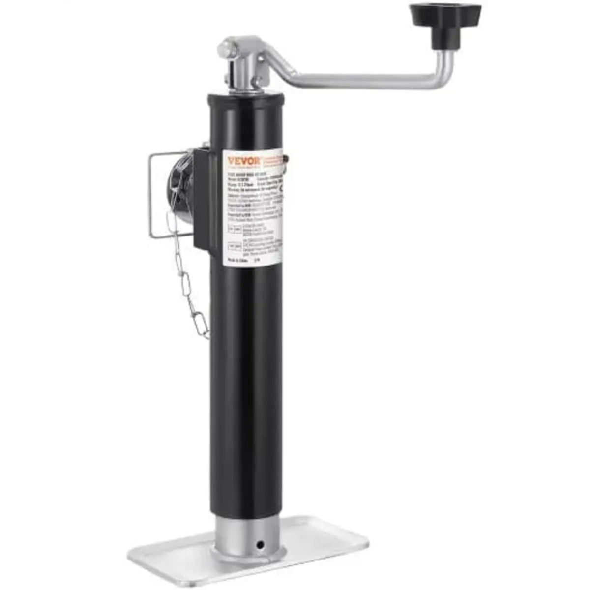 Trailer Jack, 2000 lbs Dynamic Load Capacity, Weld - Image 1