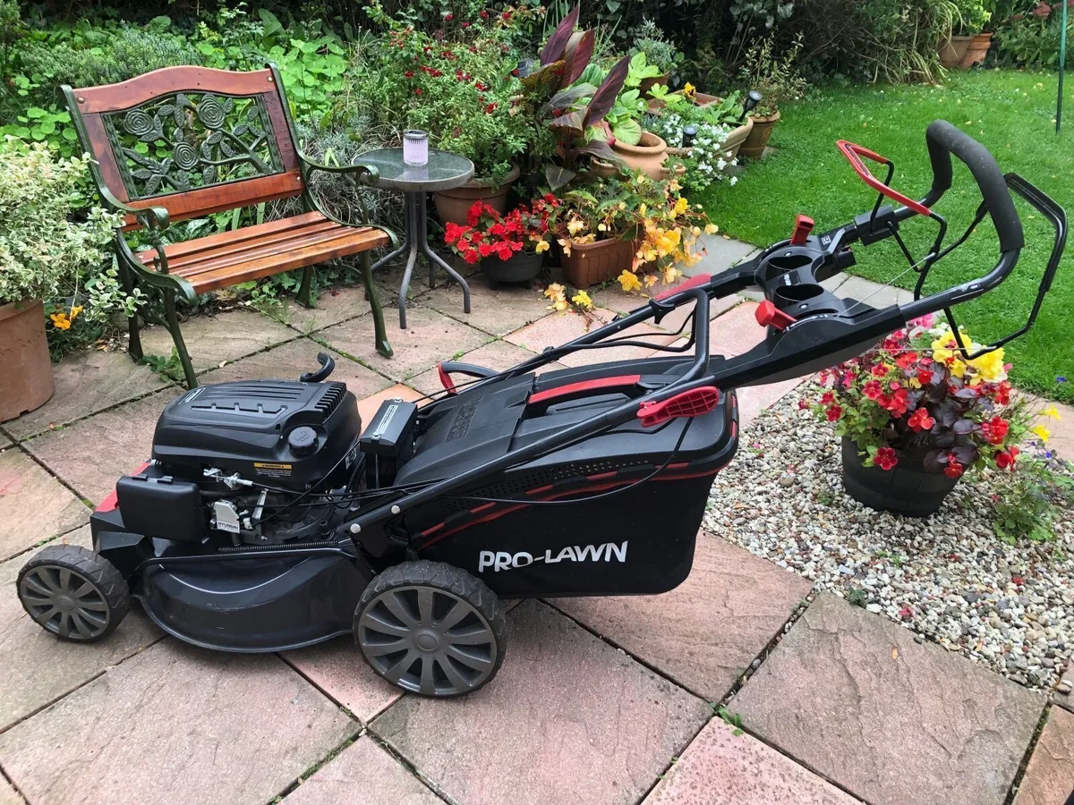 PROLAWN E-START PETROL LAWNMOWER / HYUNDAI ENG. - Image 4