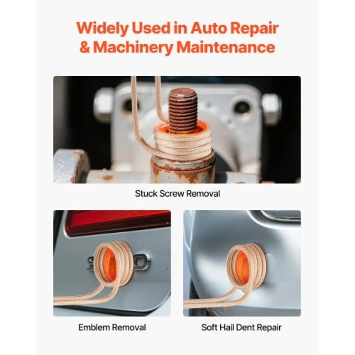 Induction Heater Bolt Removal, 1100W 230V Magnetic - Image 4