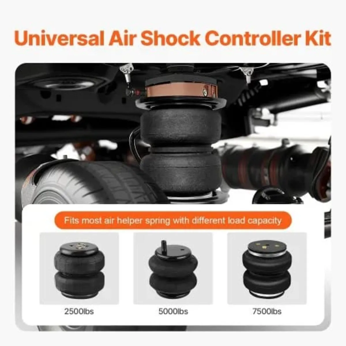Air Shock Controller Kit, 12V 100PSI Wireless On B - Image 3