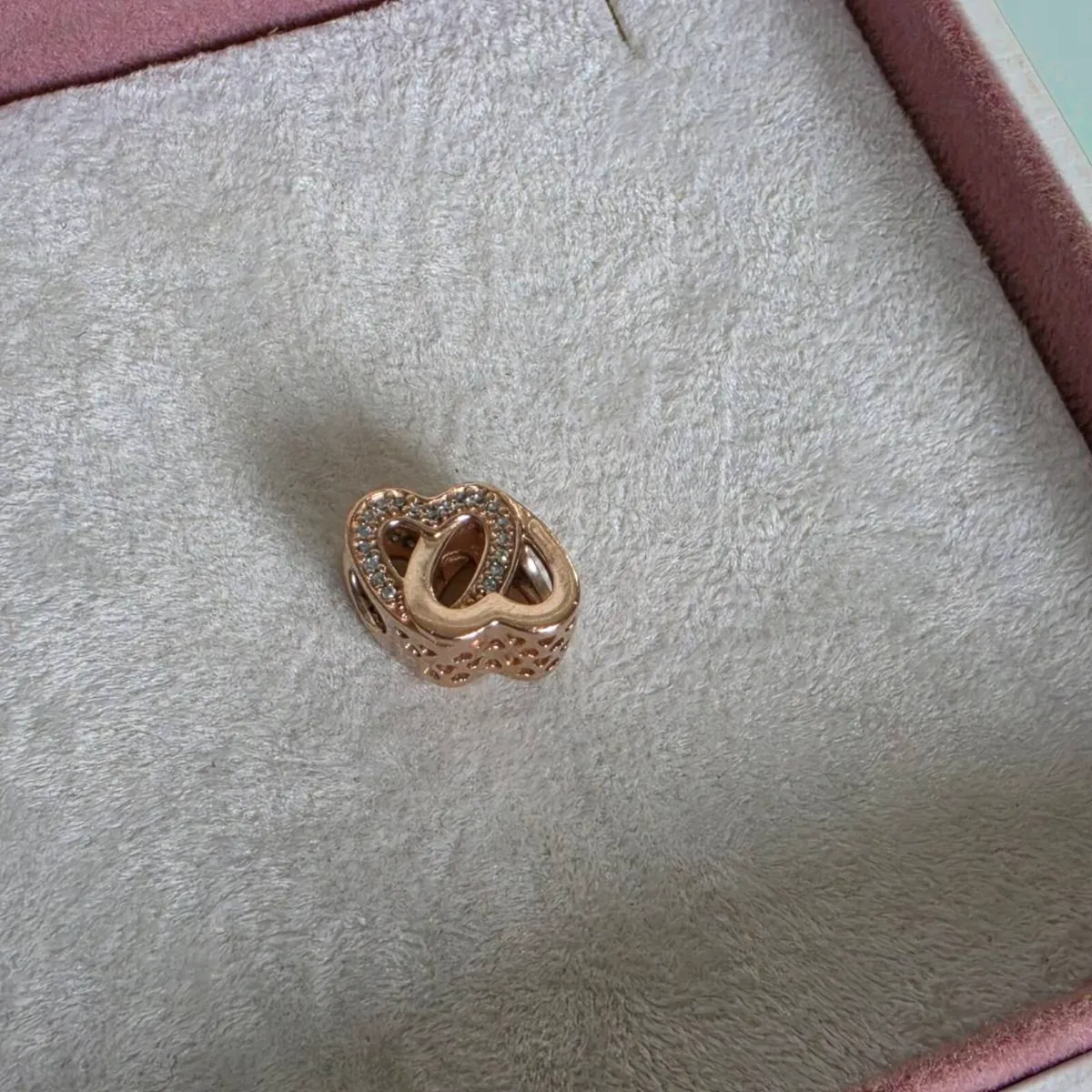 Retired Pandora  Entwined Love Charm - Image 3