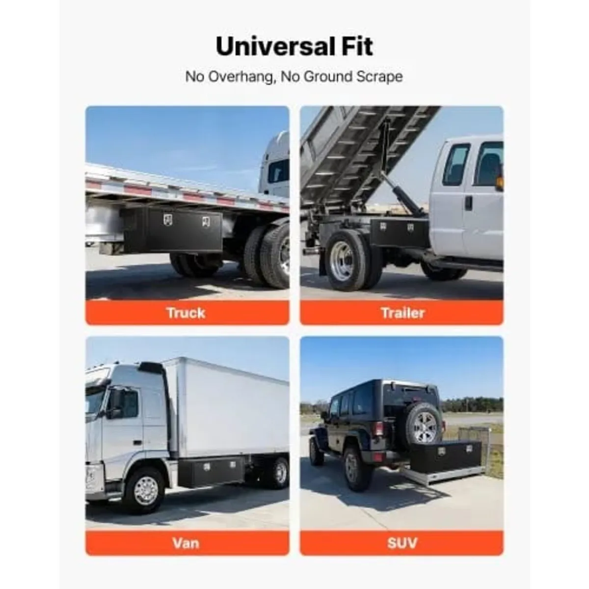 Underbody Truck Tool Box, 1219 x 457 x 457 mm Heav - Image 2