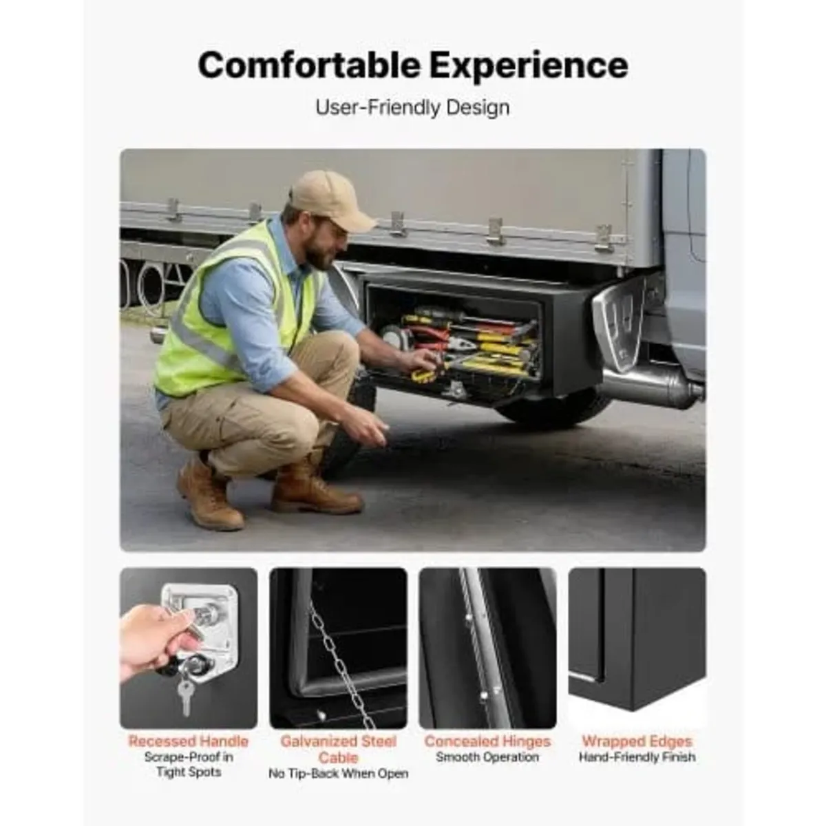 Underbody Truck Tool Box, 1219 x 457 x 457 mm Heav - Image 4