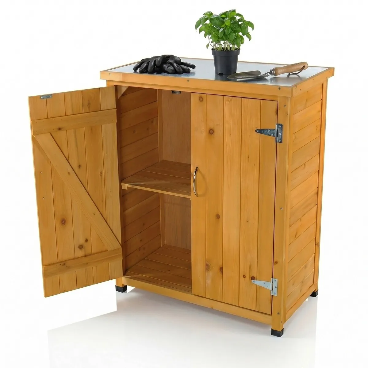 Tool Cabinet Wooden Garden Cupboard -FREE Delivery - Image 4