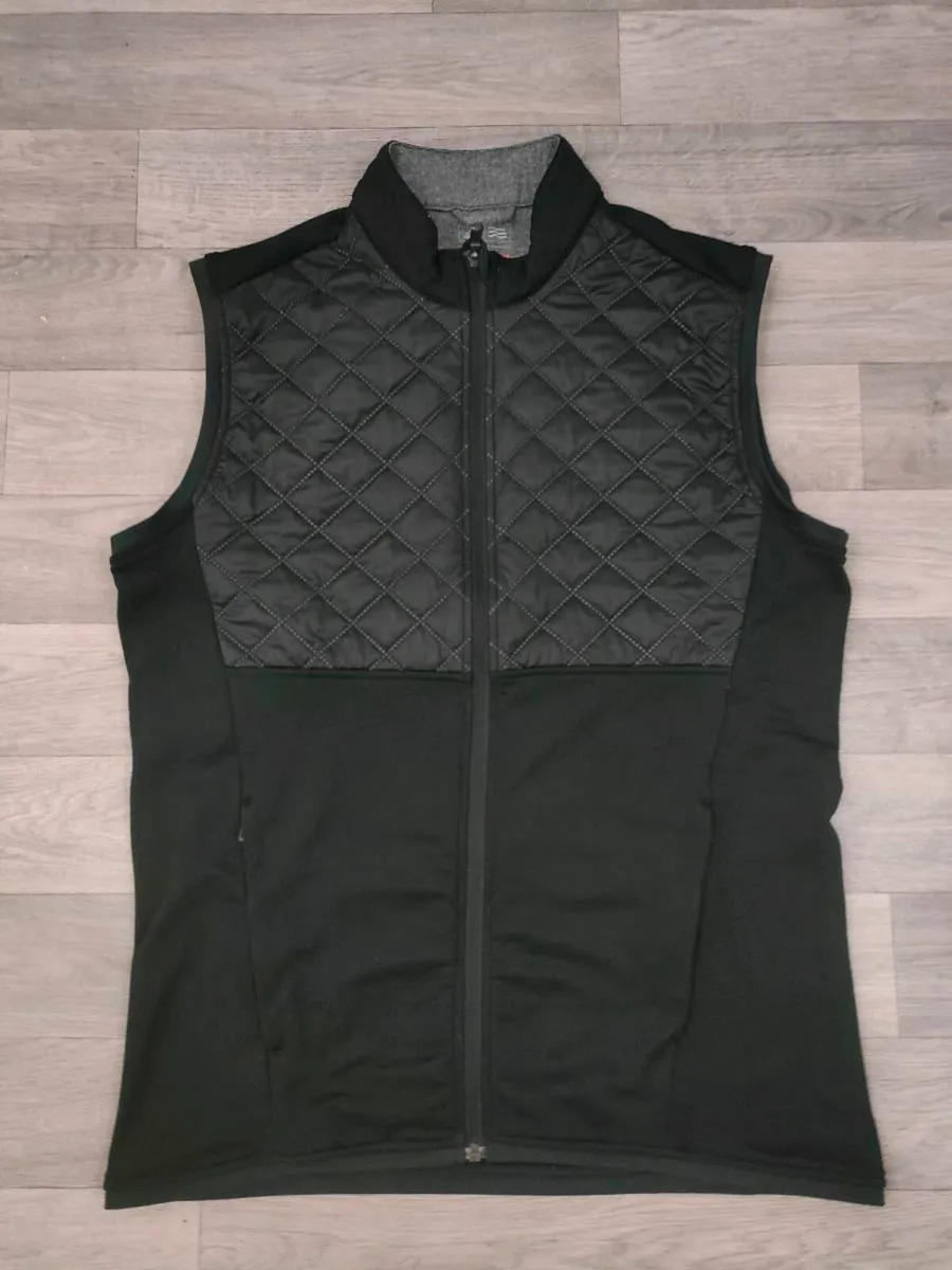 Adidas Golf Quilted Vest Gilet Mens Medium - Image 2