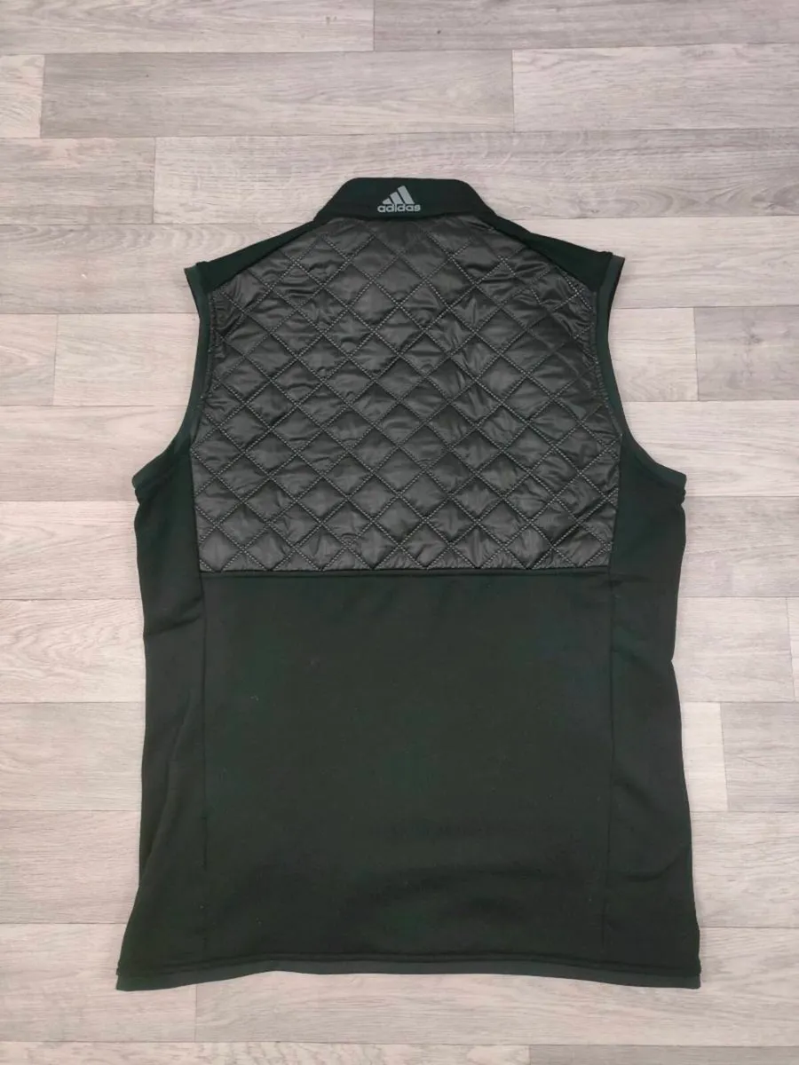 Adidas Golf Quilted Vest Gilet Mens Medium - Image 4