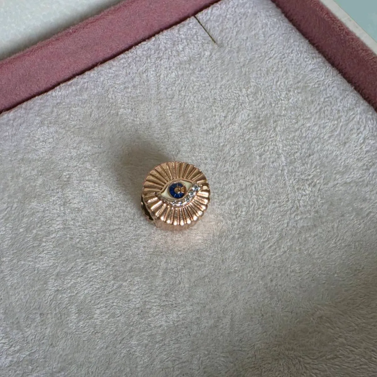 Pandora 14K Rose Gold-Plated Sparkling All Seeing - Image 1