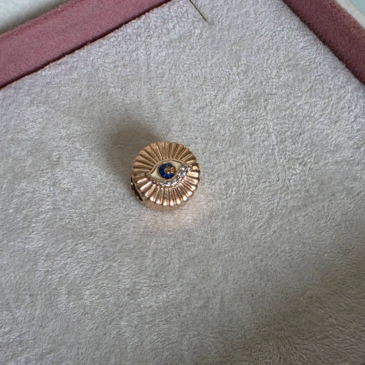 Pandora 14K Rose Gold-Plated Sparkling All Seeing - Image 3