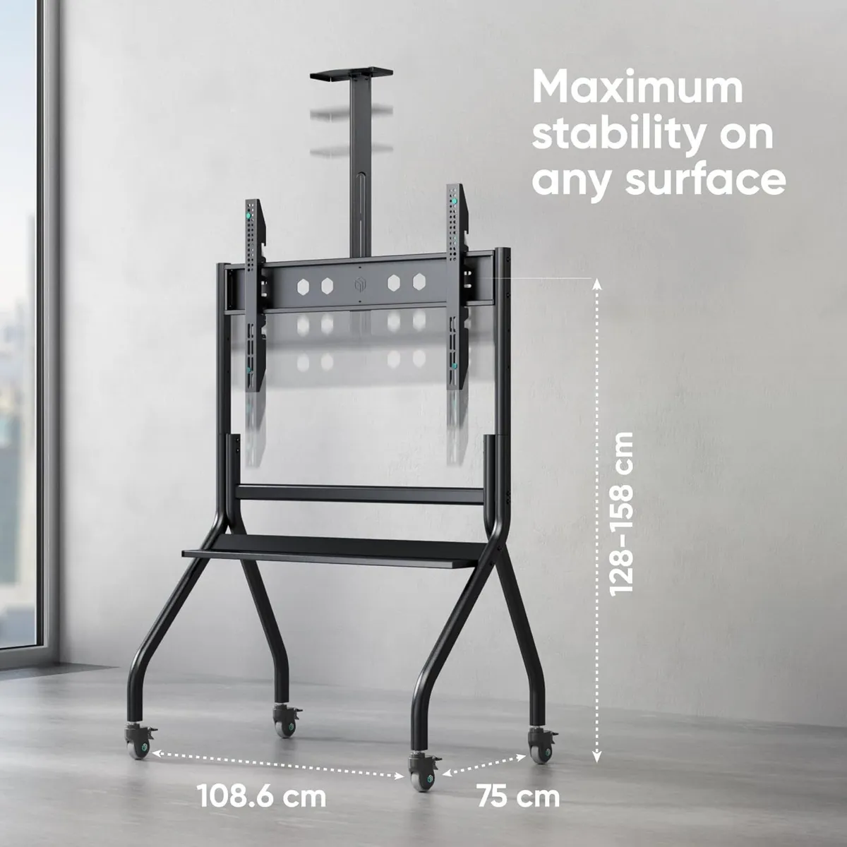 Mobile TV Stand 60-120 Inch 120KG - Image 4