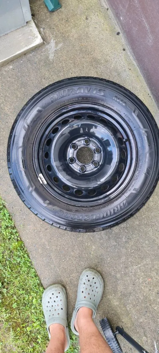 6x120 ford transit custom spare wheel - Image 1