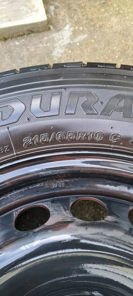 6x120 ford transit custom spare wheel - Image 3