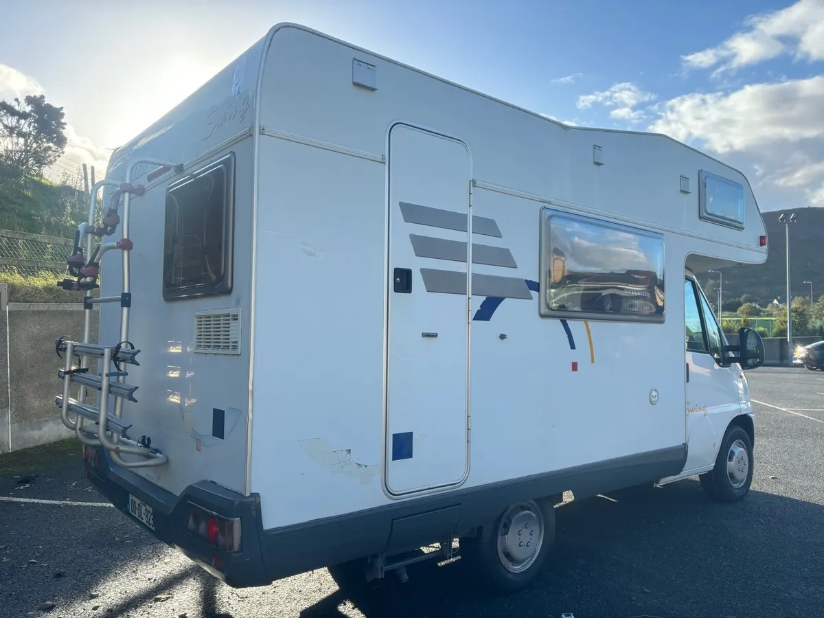 Fiat ducato 2.8 HYMER 5 berth CVRT TILL 10/27✅ - Image 2