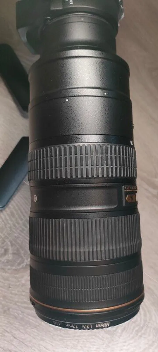 Nikon AF-S NIKKOR 70-200mm f/2.8G ED VR II + FTZ adapter + 77mm filter - Image 4